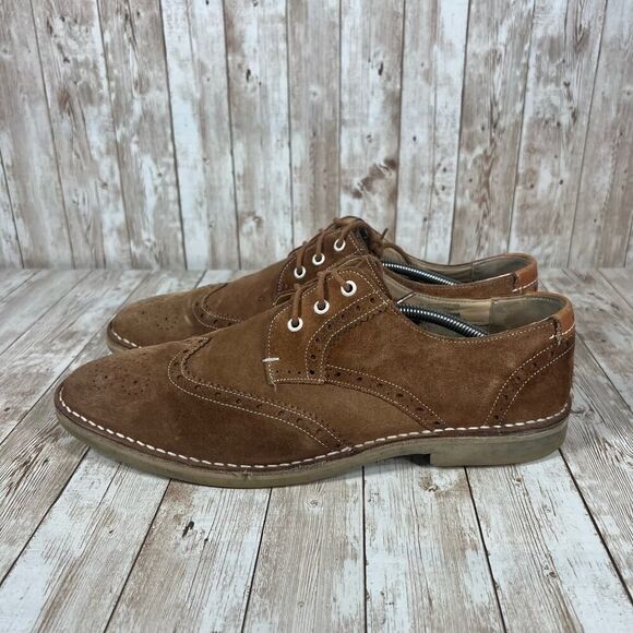 Ted baker wingtip brown Mens 14 - Picture 2 of 9